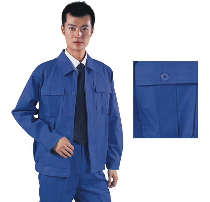 湖藍(lán)色廠服